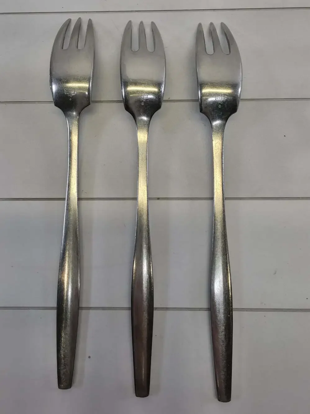 Dansk Denmark VARIATION V Set of 3 Dinner Forks 8